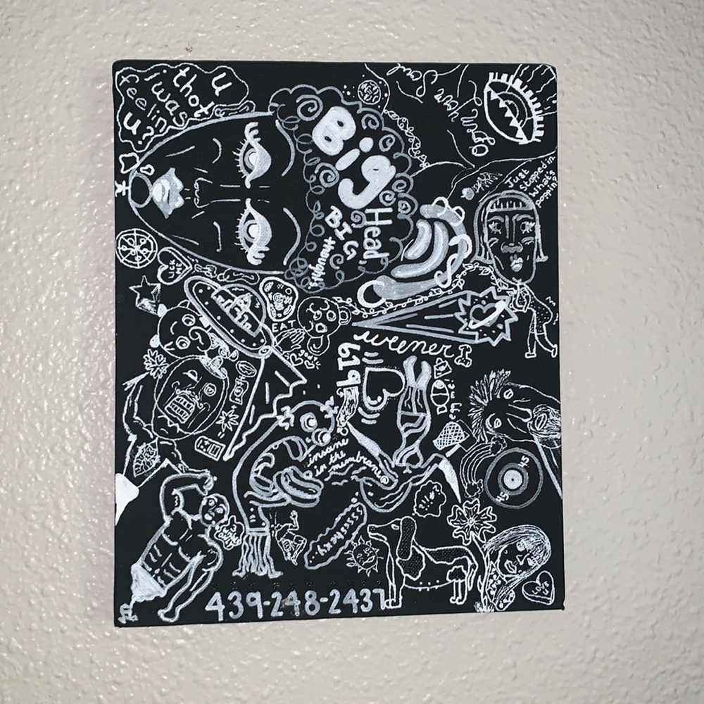 Custom San Diego Local art (acrylic painting)